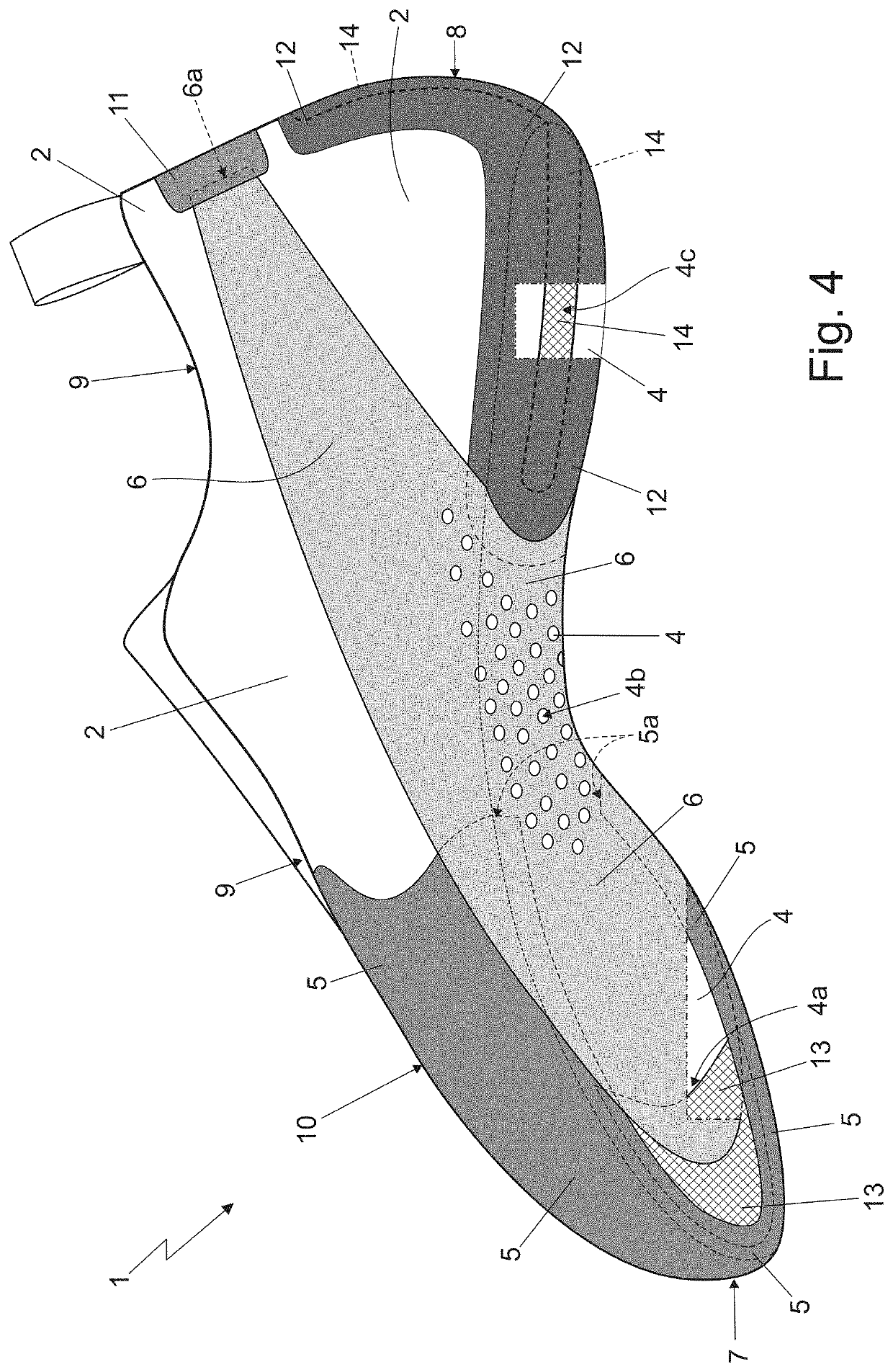 Climbing shoe