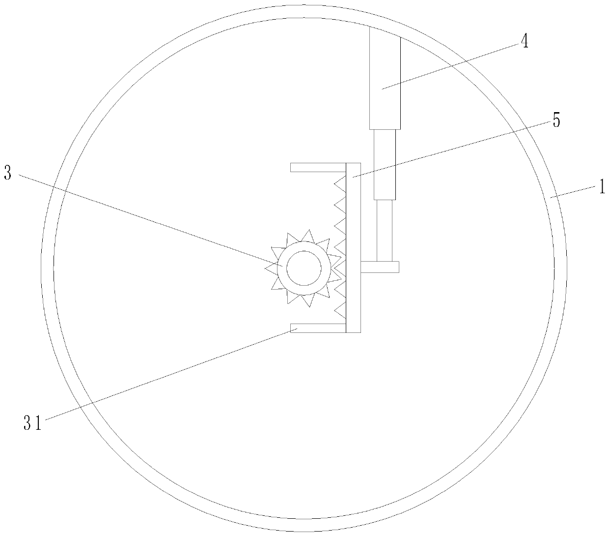 Projection lamp for dancing theater and using method