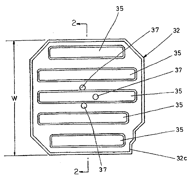 Top board structure of high place installation type air conditioner