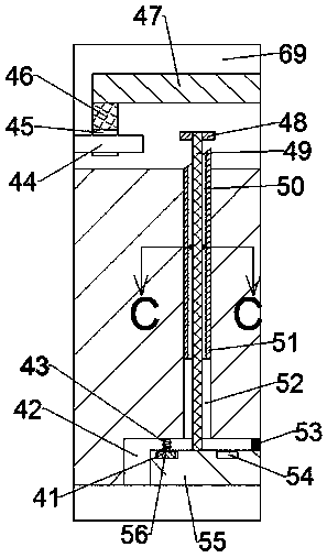 Landscape fountain overflow water discharging equipment