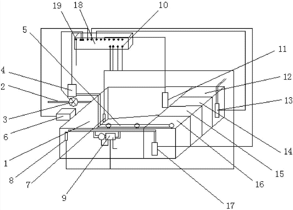 Intelligent landscape fish pond system with automatic cleaning function