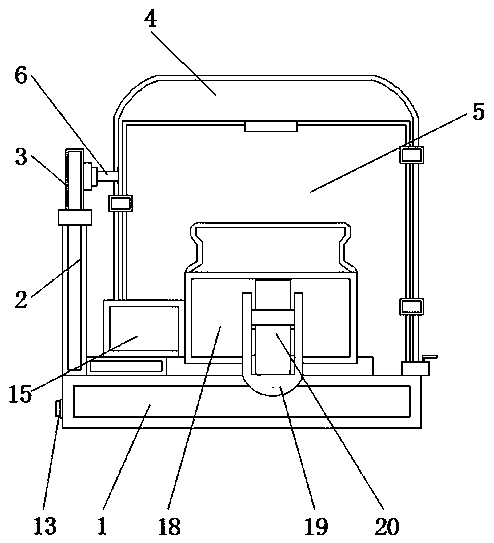 Accurate quantitative sampling device for pathology department