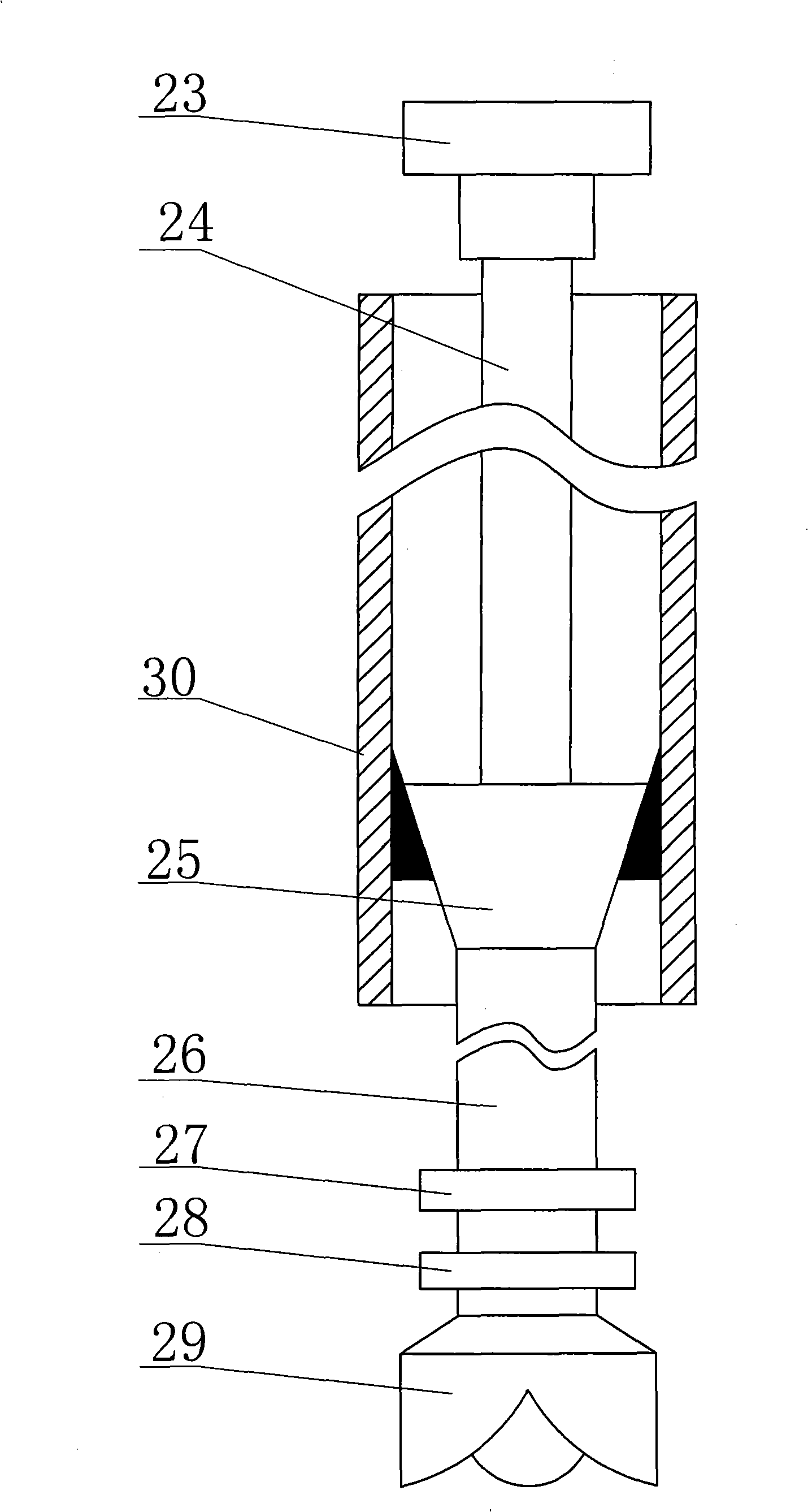 Tail pipe well drilling and well completion technique