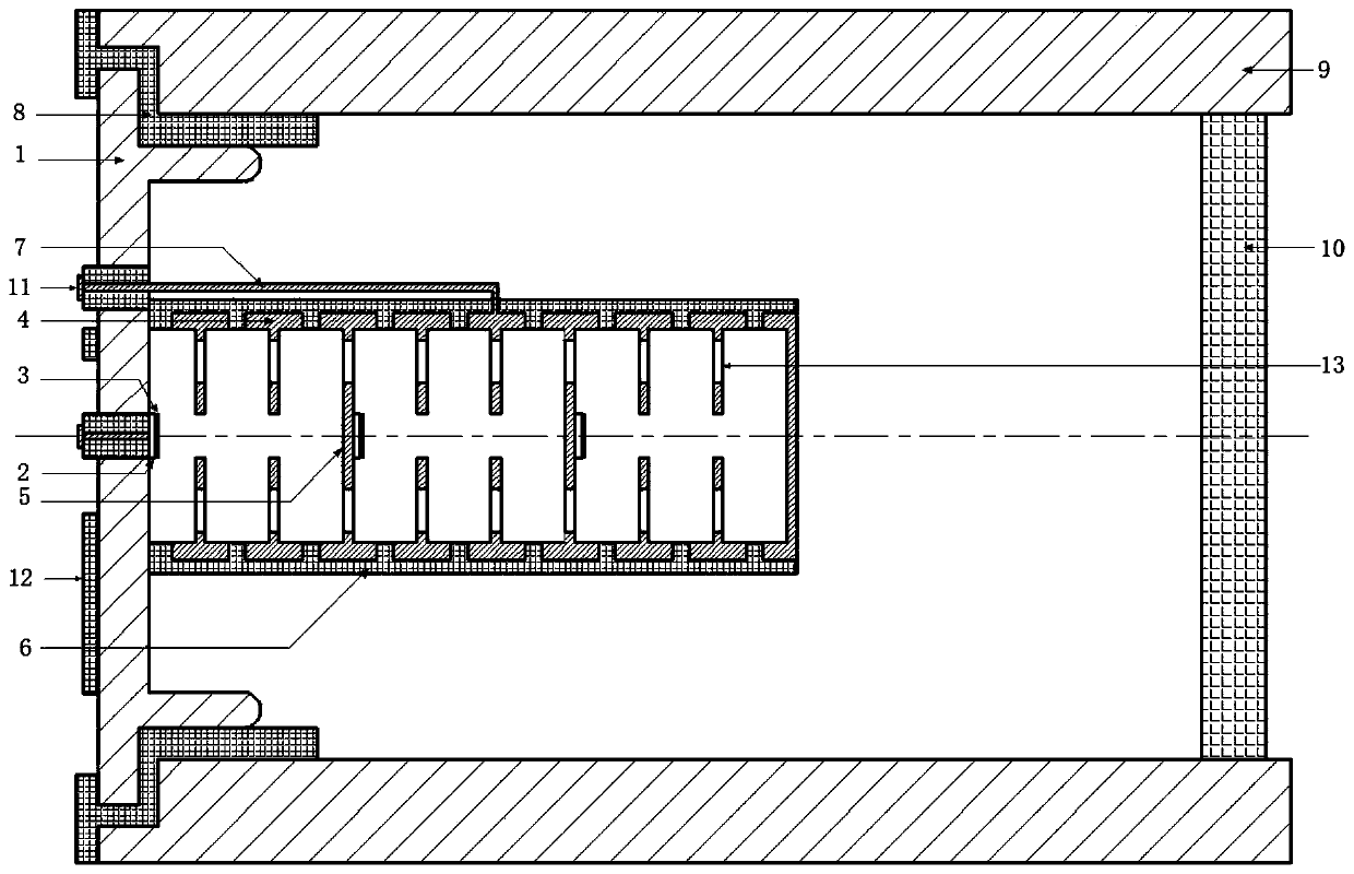 Multi-pole multi-electron injection radiation source based on cold cathode