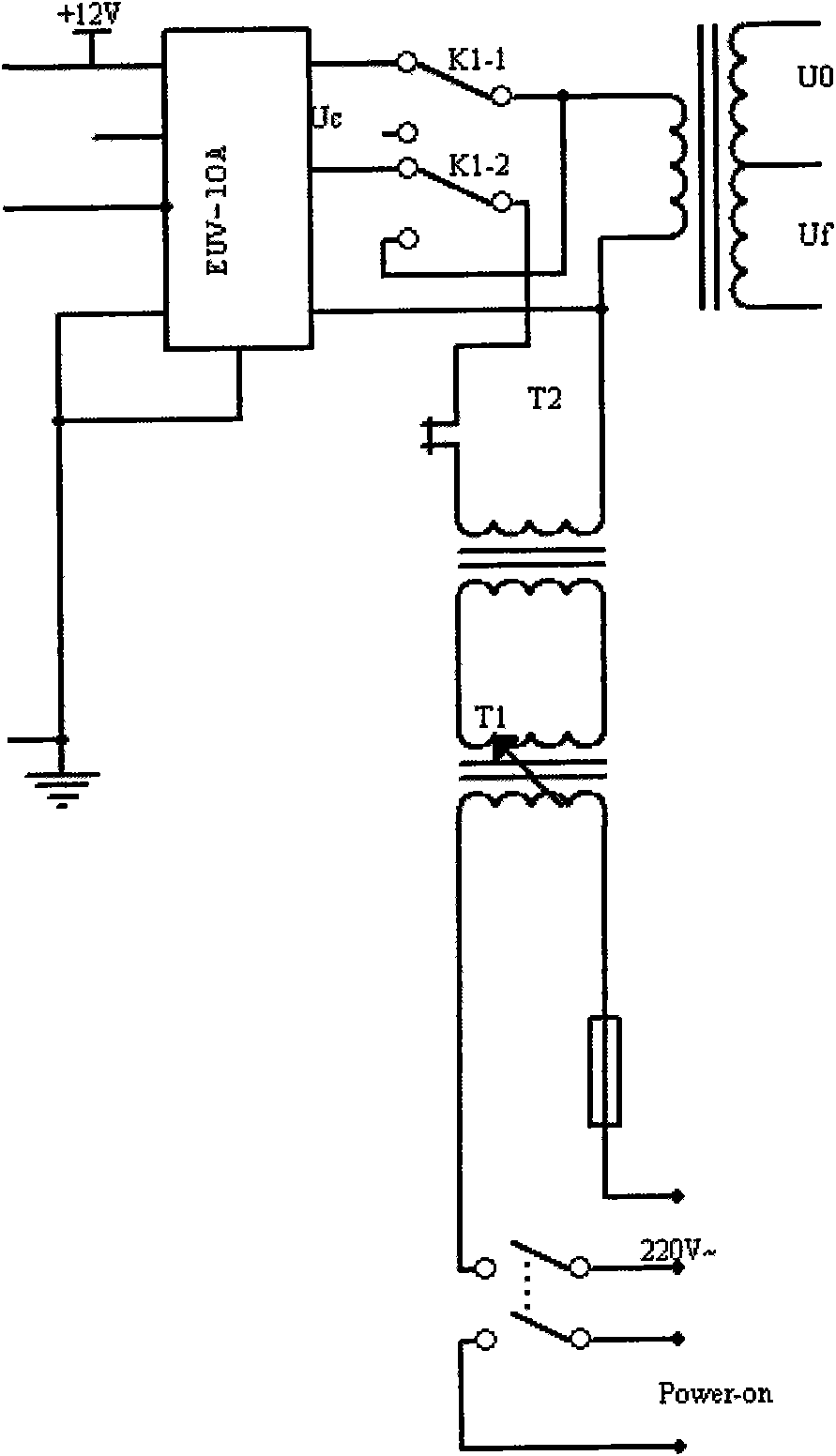 Electron gun control circuit for electronic linear accelerator