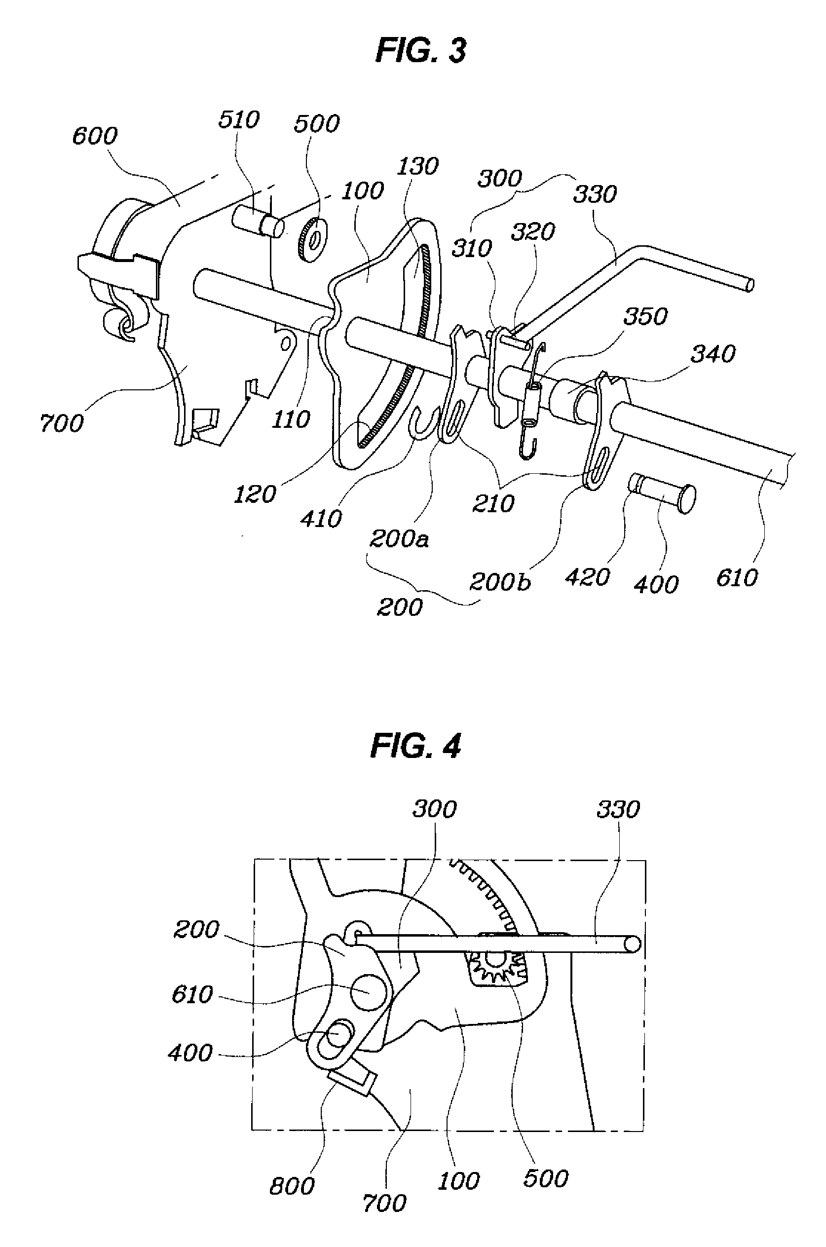 Apparatus for locking double-folding seat for vehicles