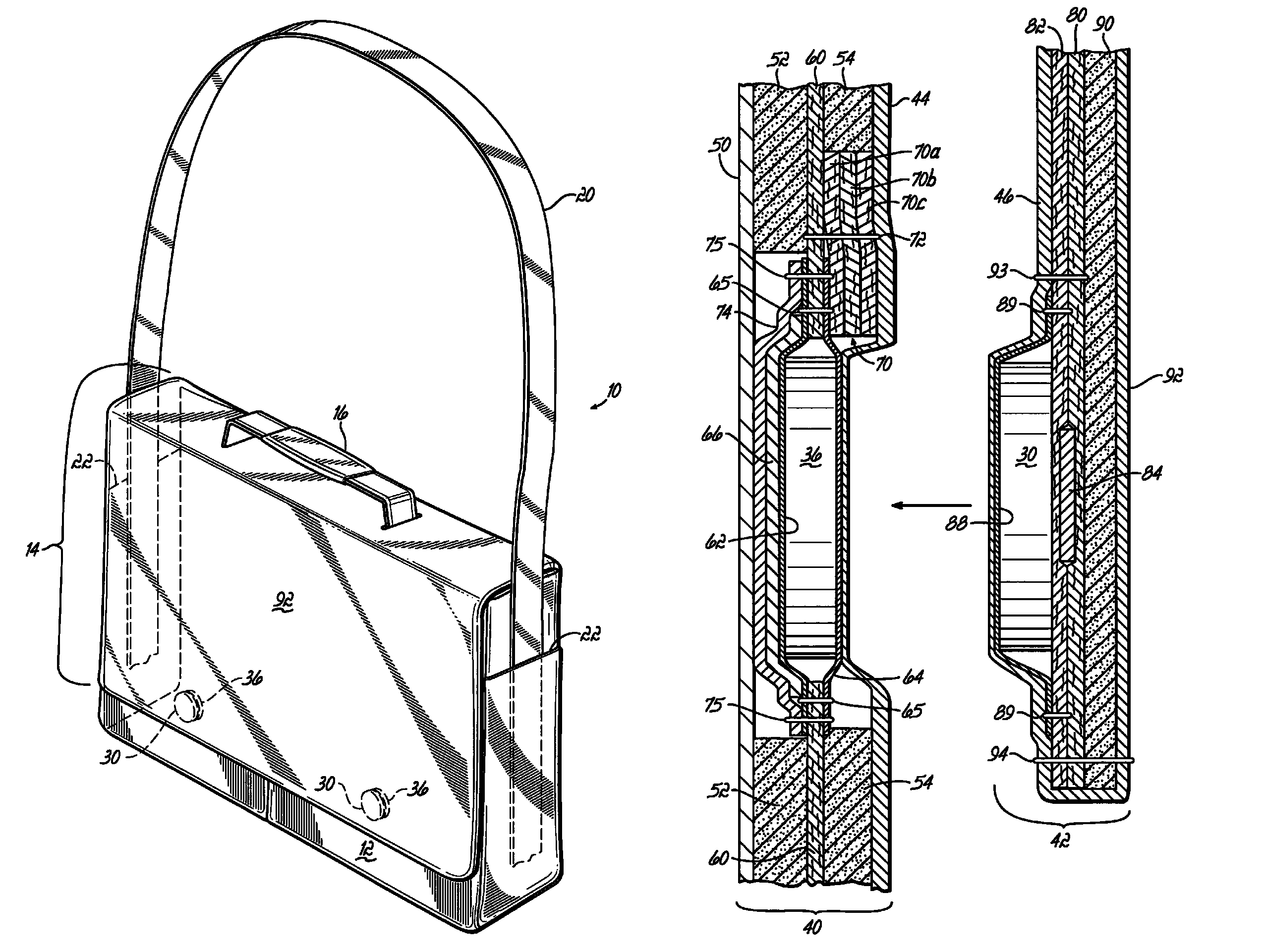 Article storage bag