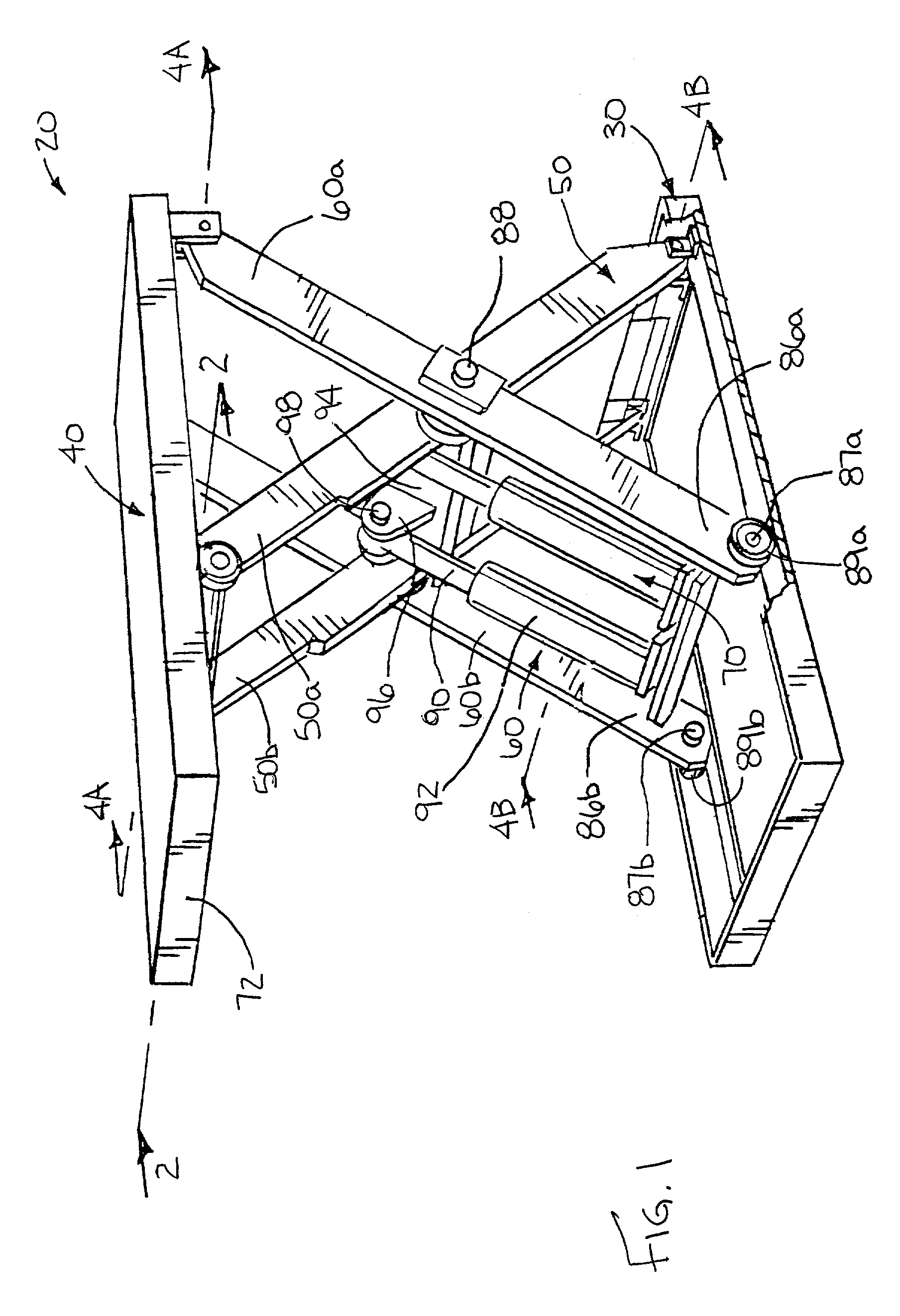 Platform centering device