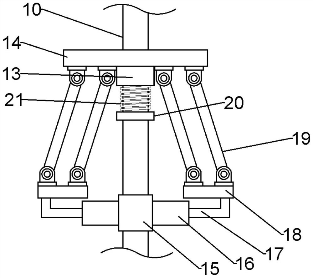 Purification device for electroplating sewage filtration treatment and operation method of purification device