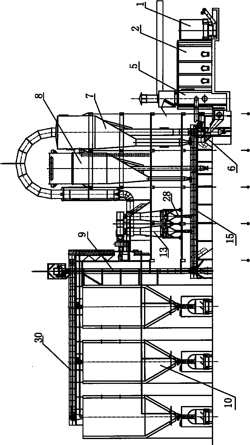 Production method of semi-hydrated gypsum powder