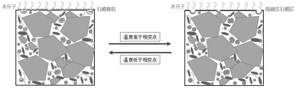 A plateau anti-seepage concrete material and preparation method thereof