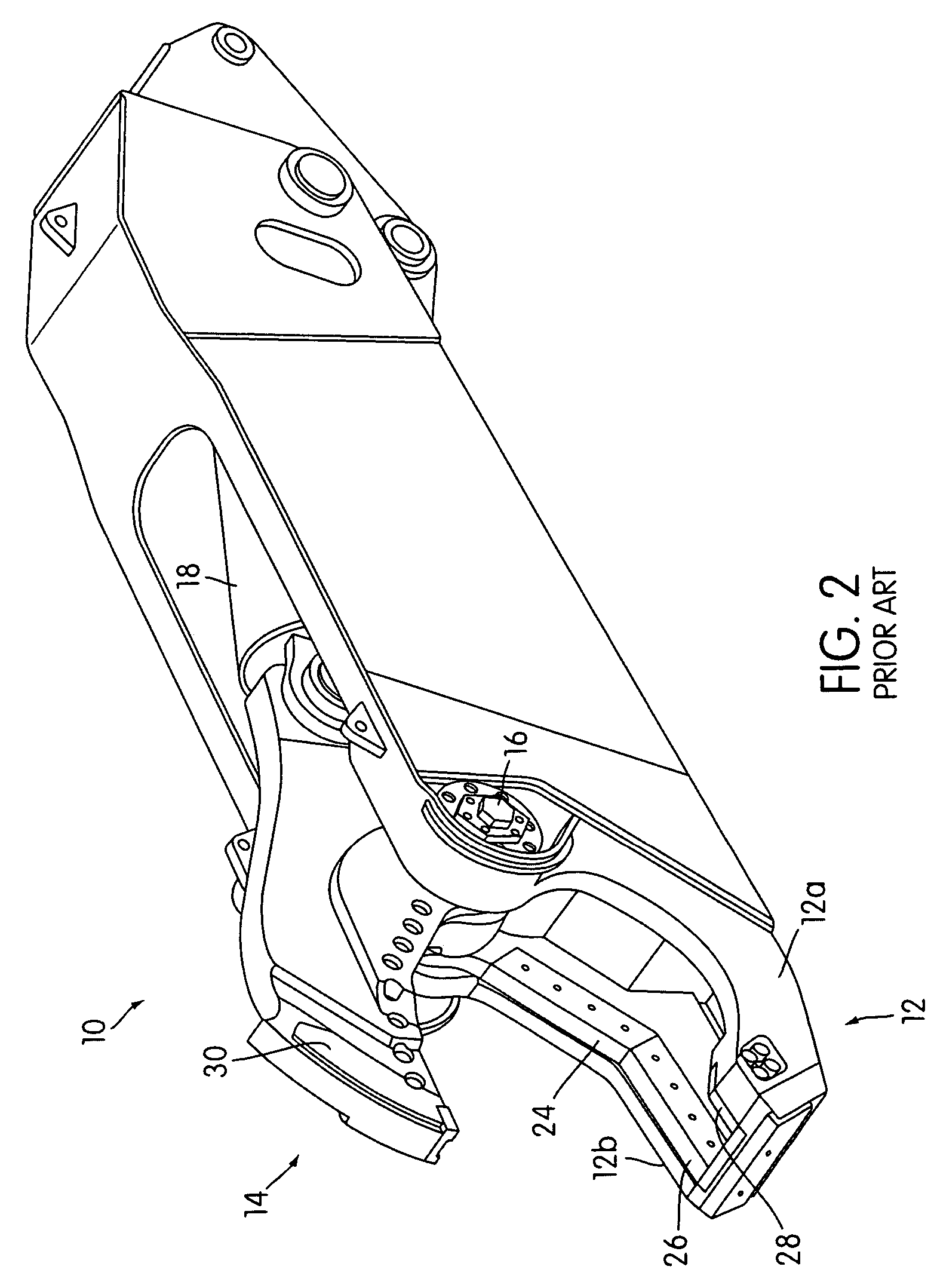 Lubricating system for metal-demolition shears