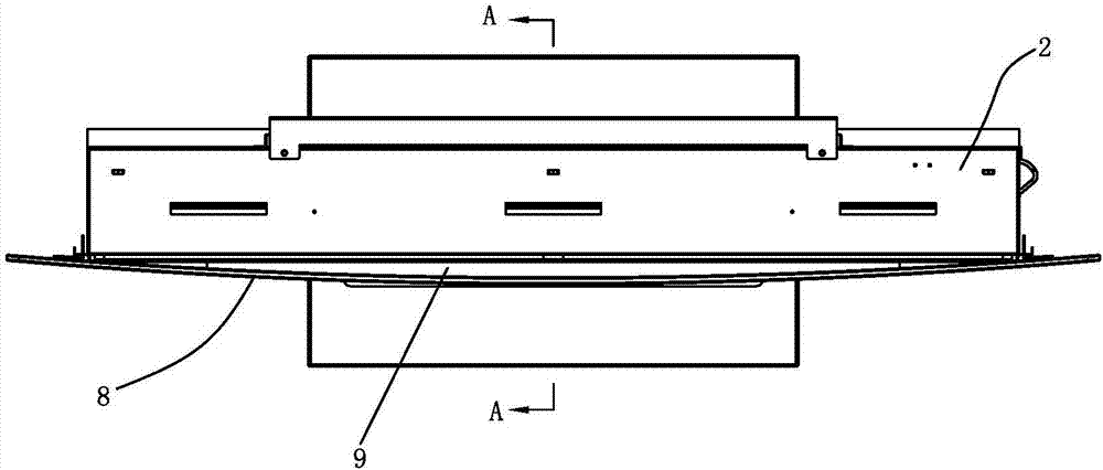 Projection plate for electric fireplace and electric fireplace