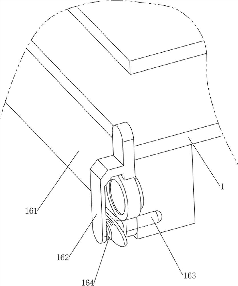 Nursing bed convenient for transporting patient for department of hepatobiliary medicine