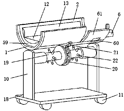 Child multifunctional ultrasound examination bed