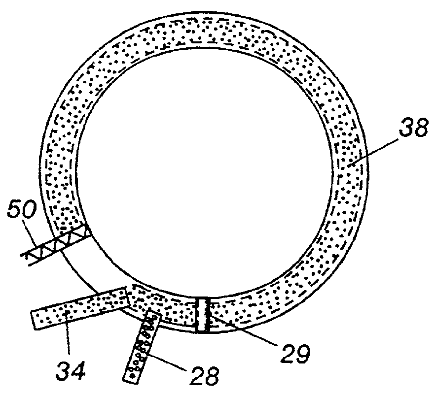 Iron production method of operation in a rotary hearth furnace and improved furnace apparatus