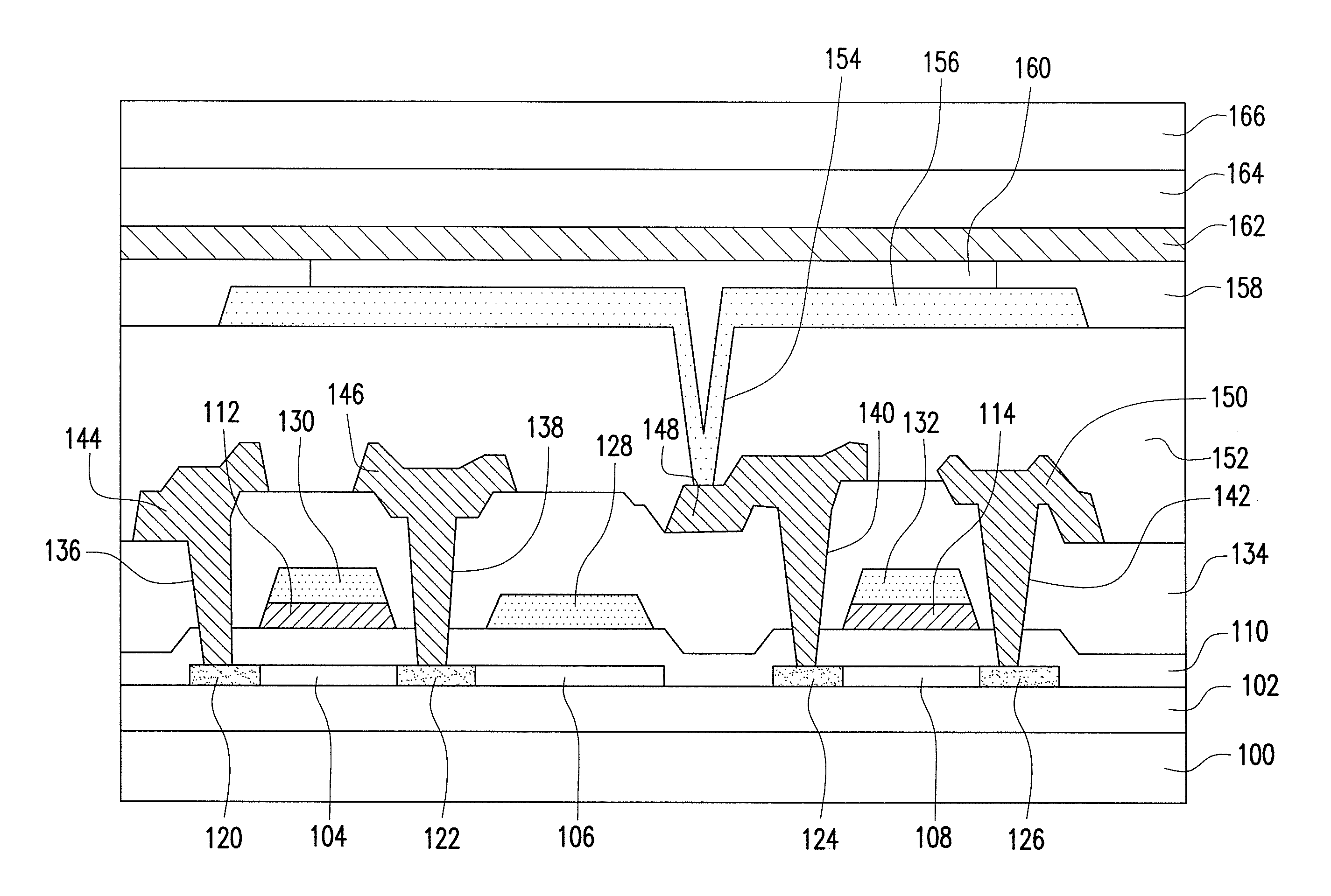 Method for fabricating pixel structure of active matrix organic light-emitting diode