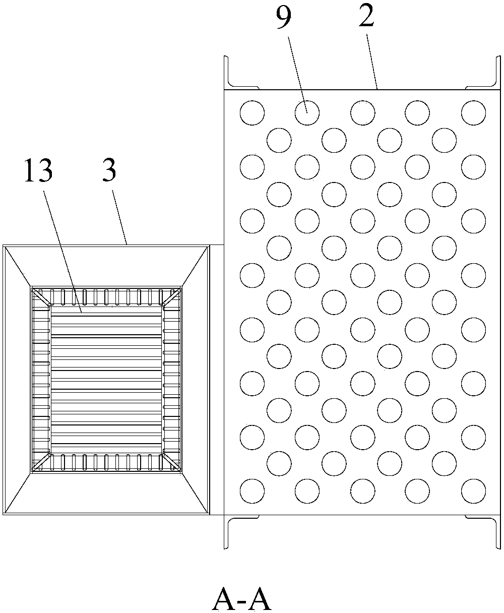 Environment-friendly gasification counter-flow combustion water heater