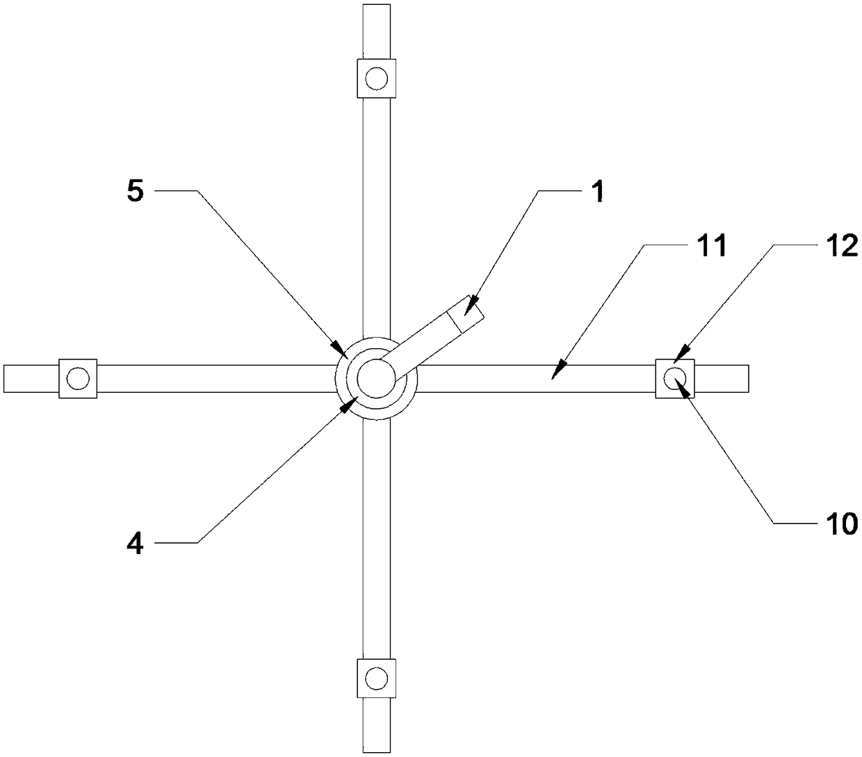 A stirrer for waterproof coating