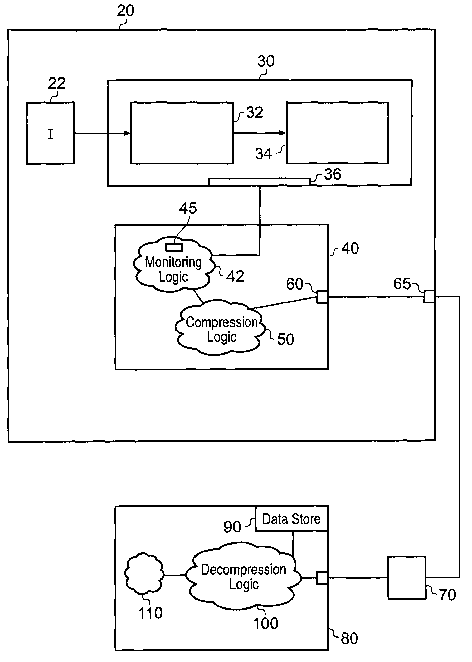 Reducing the size of a data stream produced during instruction tracing