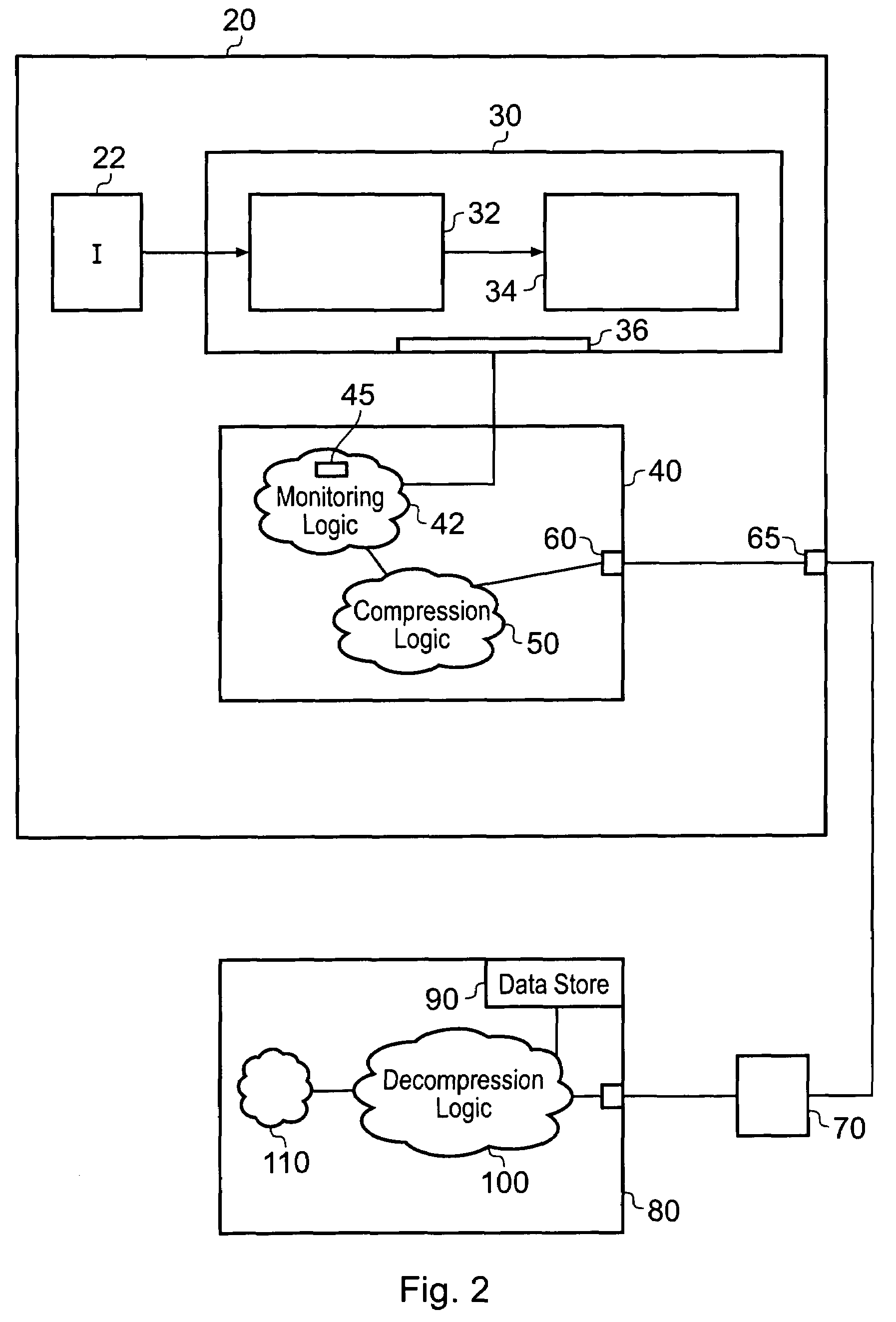 Reducing the size of a data stream produced during instruction tracing