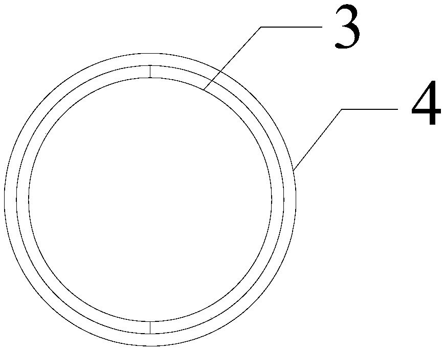 Cement particle material sample preparation device and method for preparing cement particle material sample