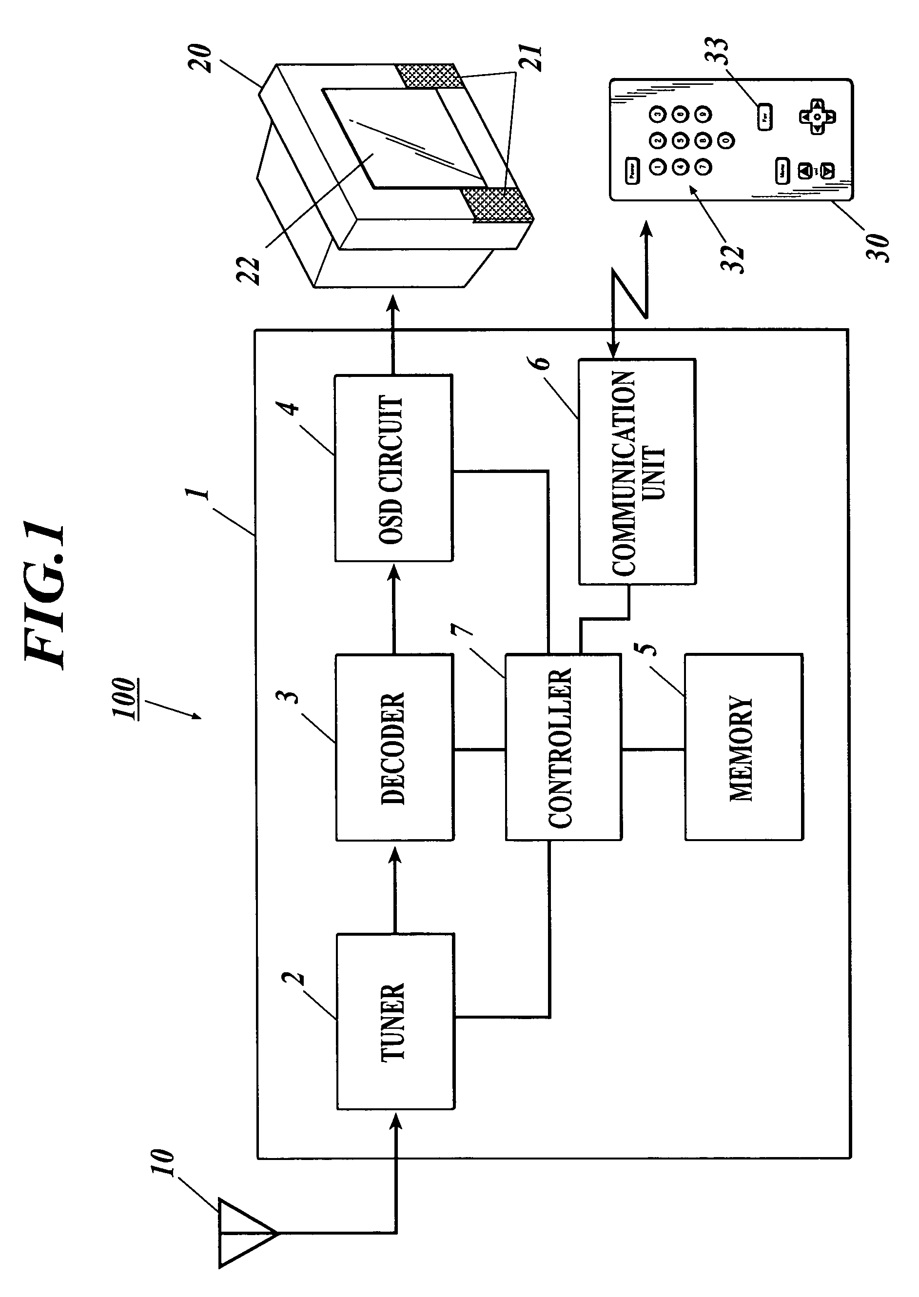 Broadcasting receiver