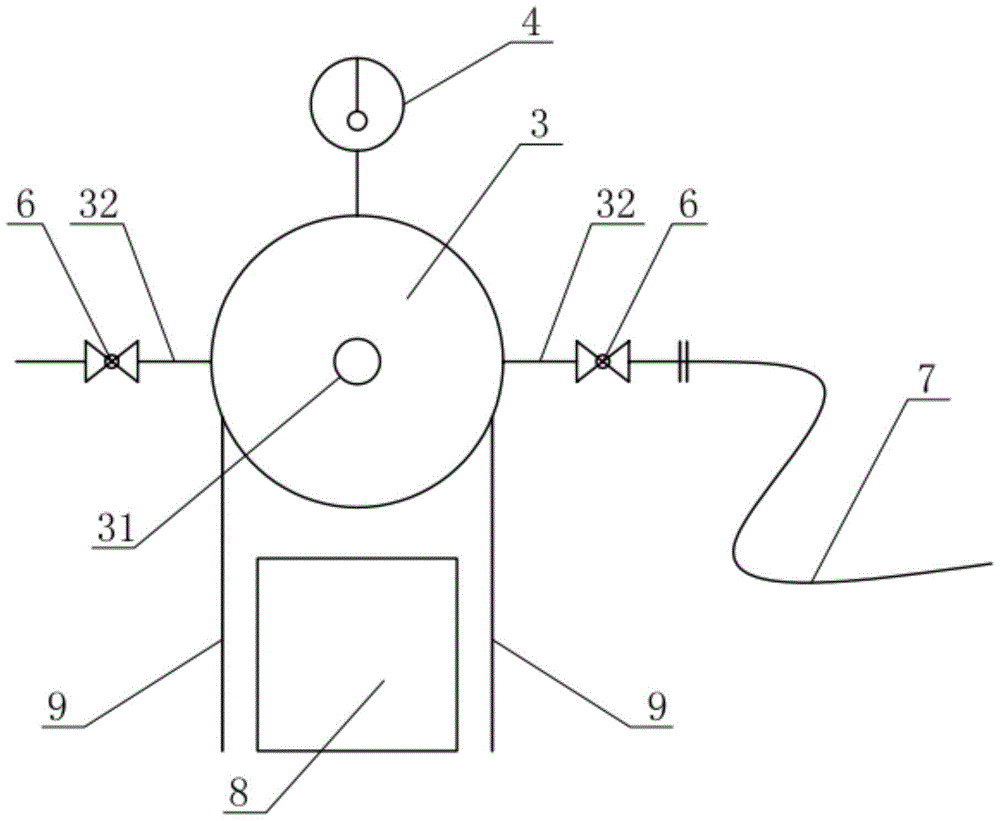 Cooling water antifreeze device and antifreeze method for construction equipment in cold environment