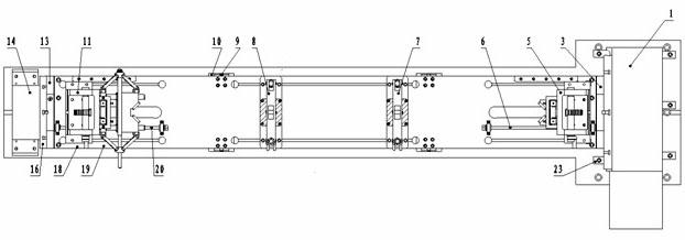 Universal fixture for processing plate spring inclined hole of heavy-duty automobile front axle