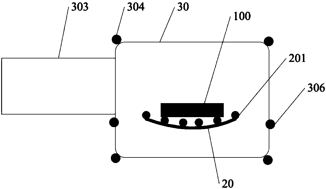 Automotive interior material VOC (volatile organic compounds) detection device