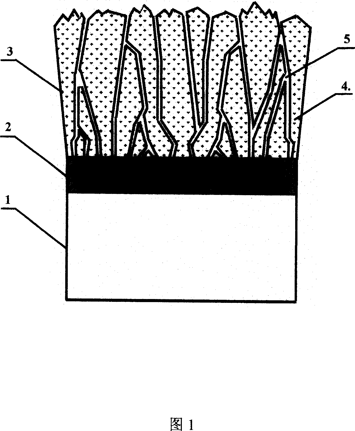 Capping technology for electron beam physical gaseous phase deposition coating using strong flow pulse ionic beam