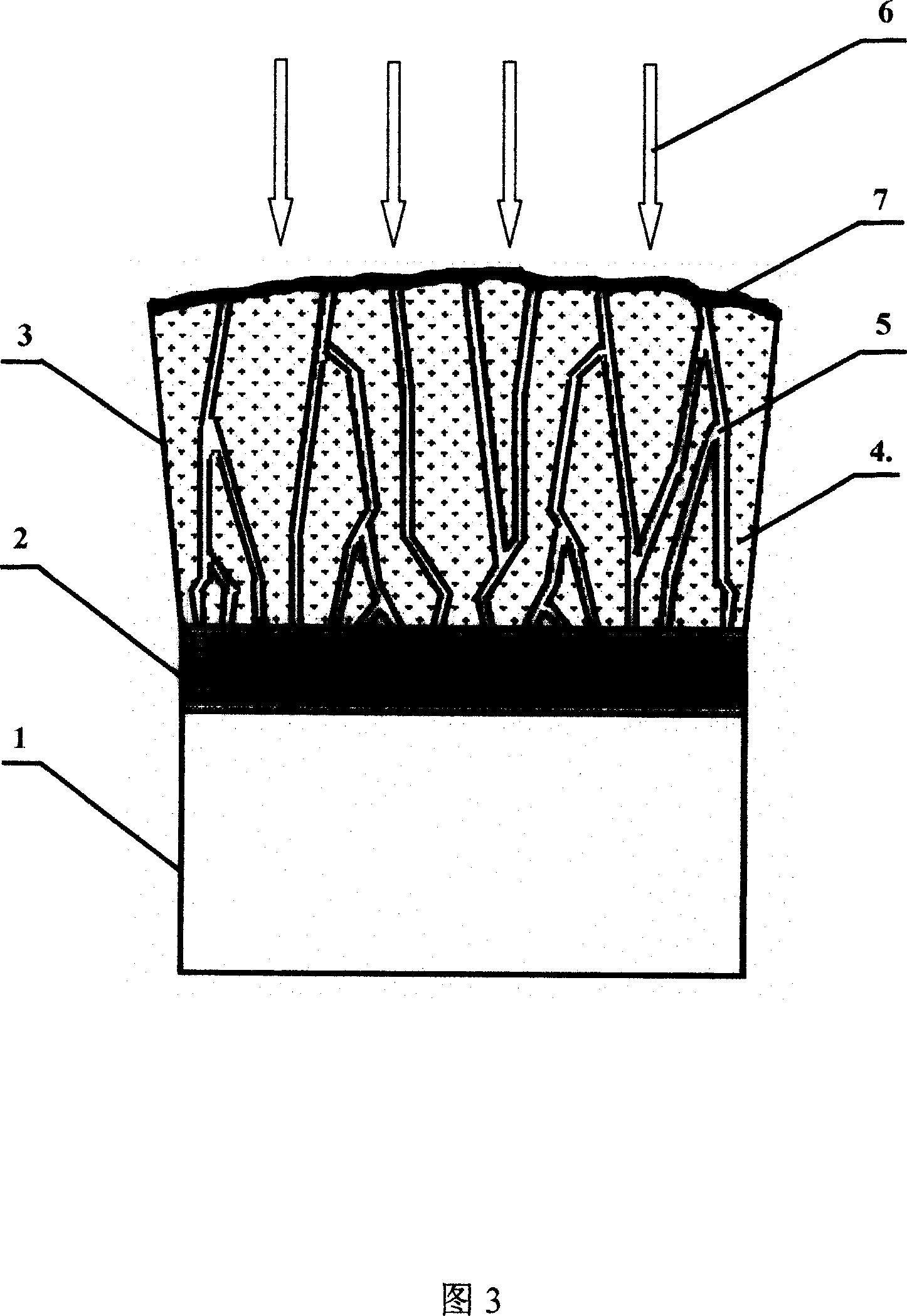 Capping technology for electron beam physical gaseous phase deposition coating using strong flow pulse ionic beam