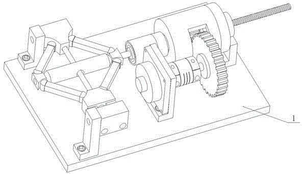 Piezoelectric linear motor and working method thereof