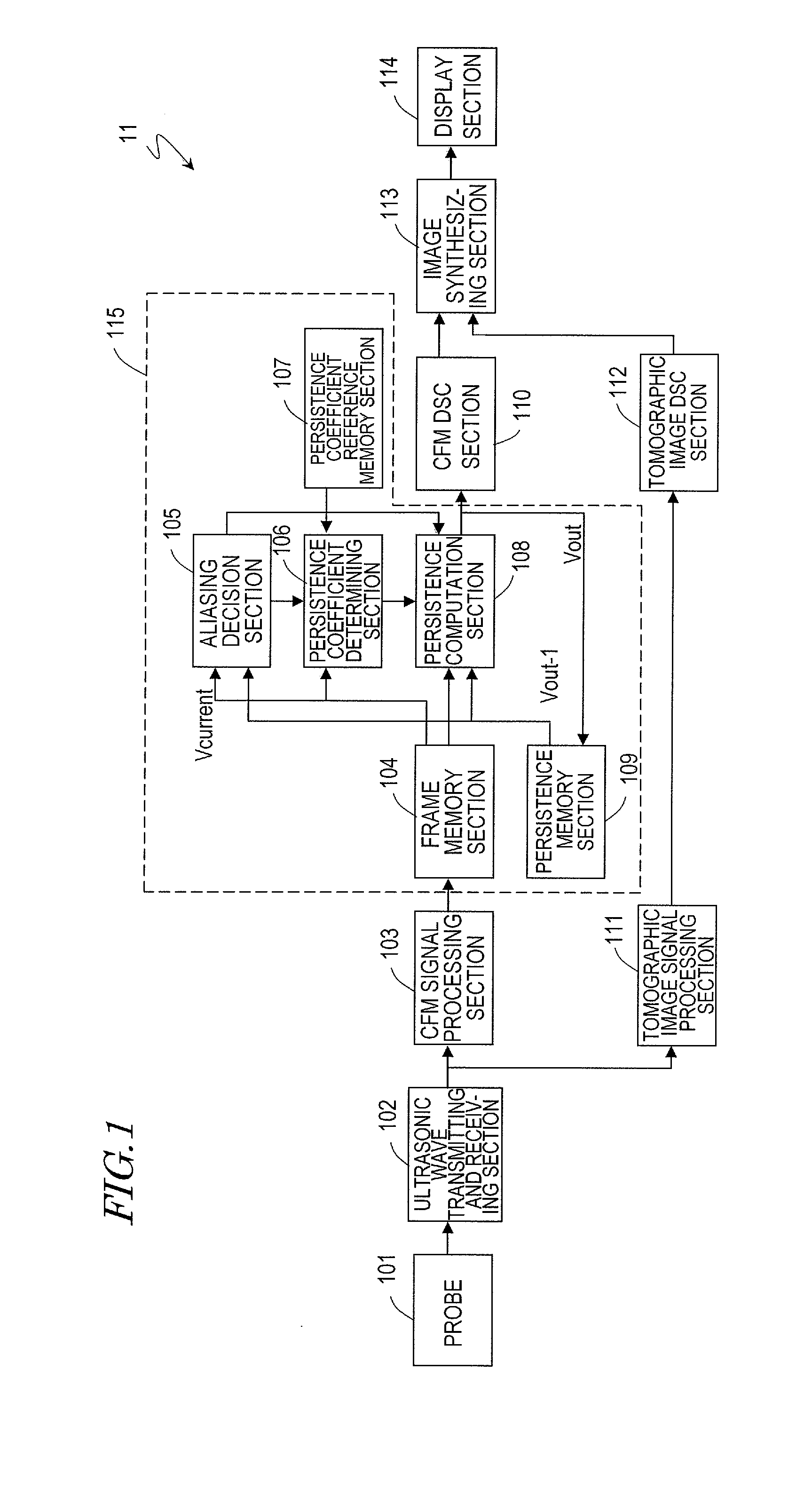 Ultrasonic diagnostic device