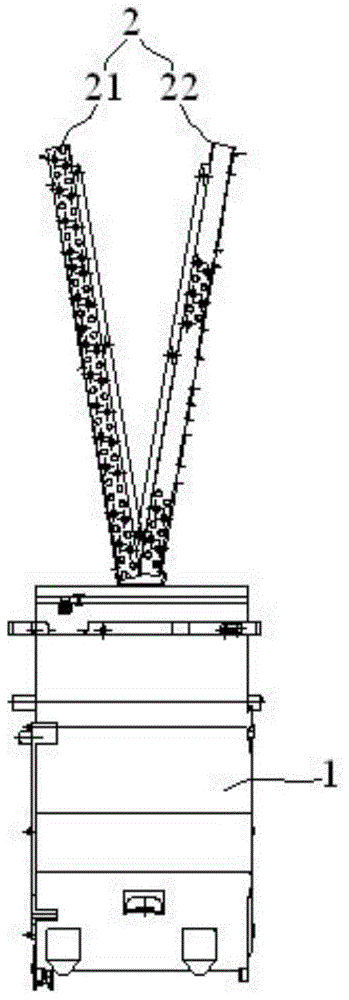 Air-conditioning duct system and air-conditioning indoor unit