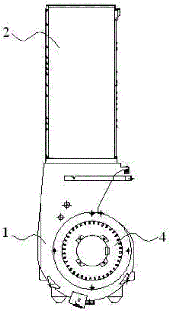 Air-conditioning duct system and air-conditioning indoor unit