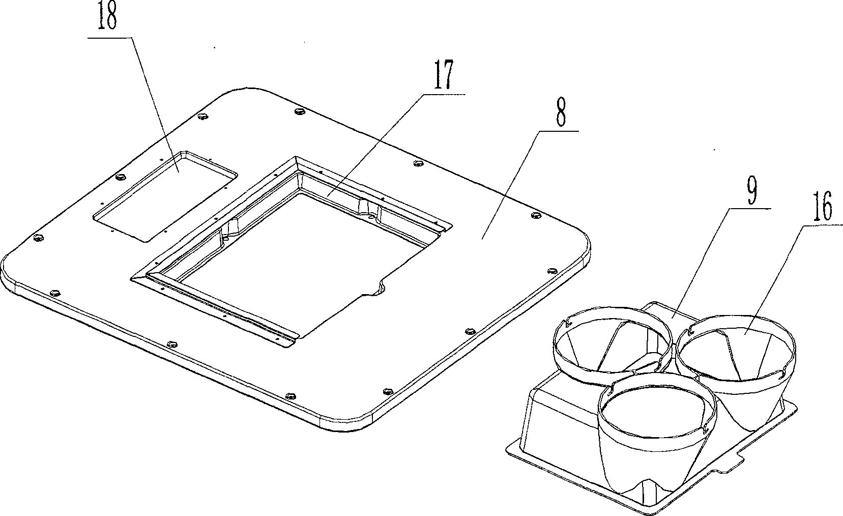 Movable air conditioner