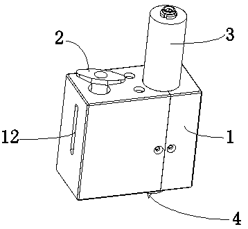 A two-section independent temperature-controlled biological 3D printing nozzle