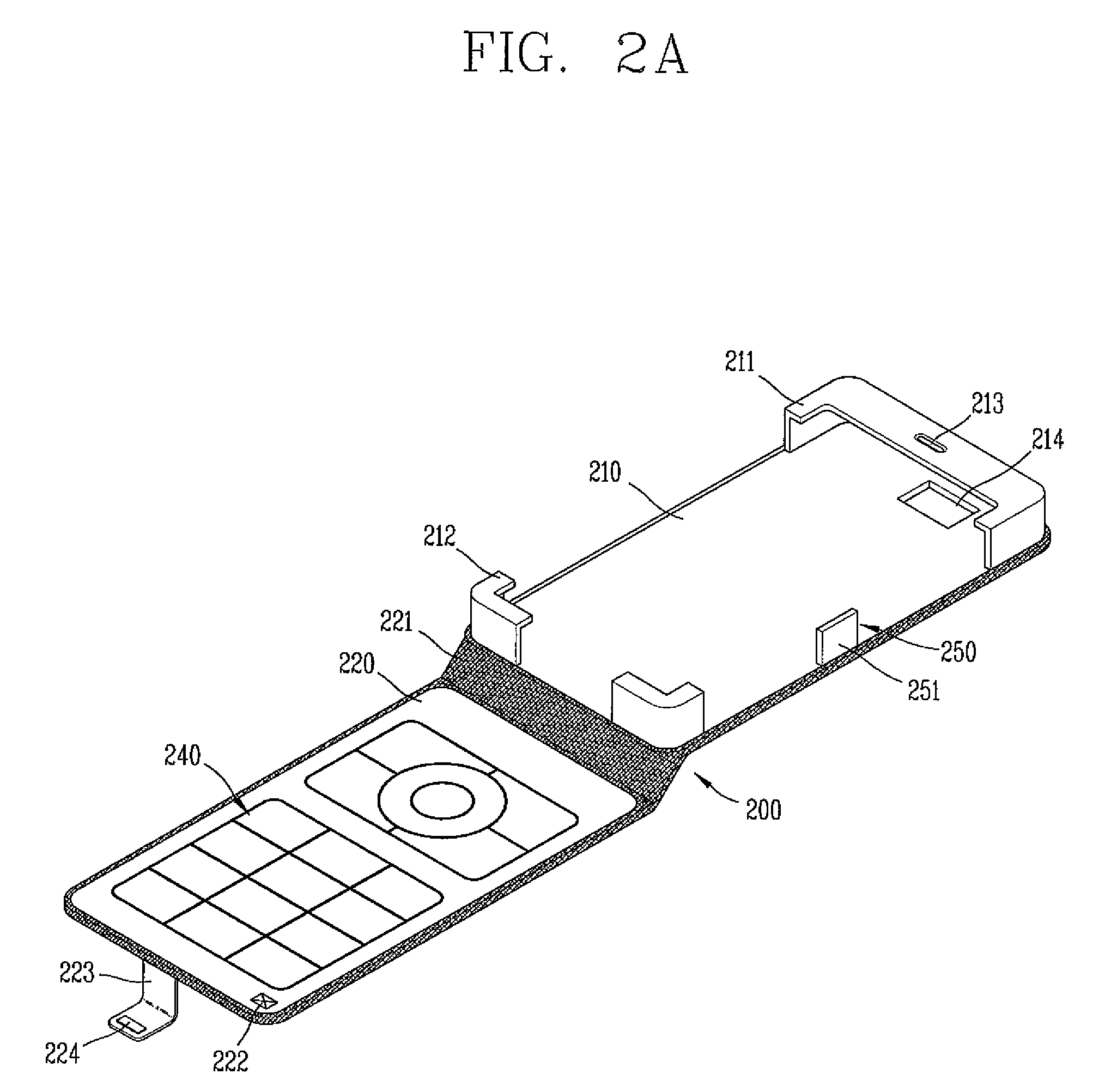 Mobile terminal and case for mobile terminal