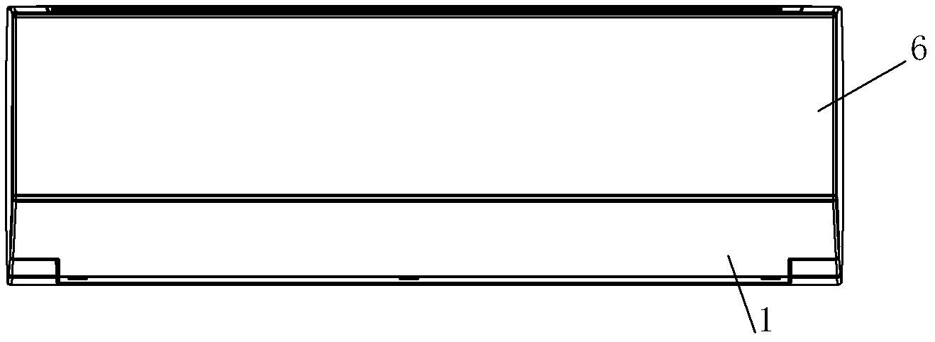 Air guiding device for air-conditioner indoor machine