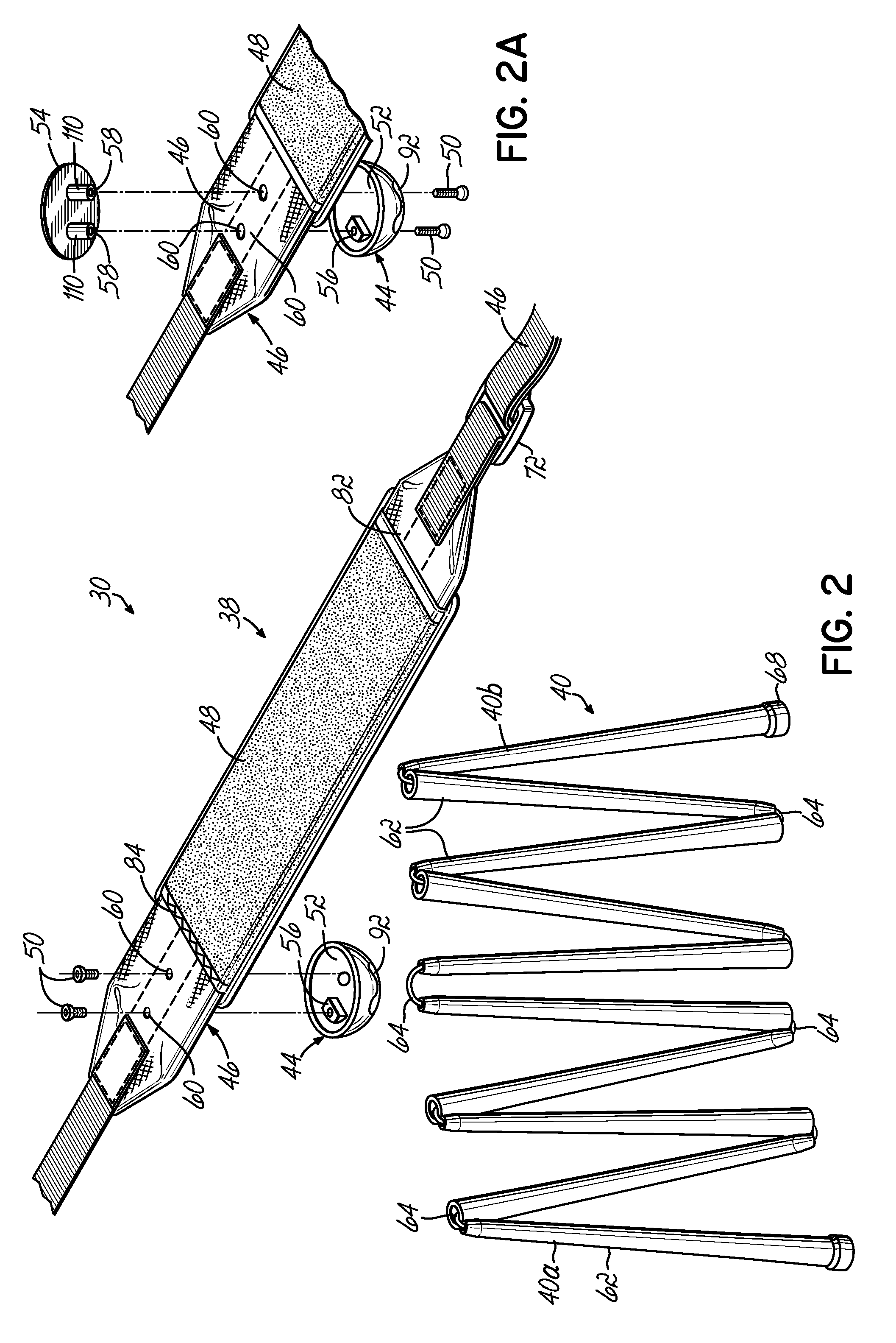 Shooting stick and sling combination