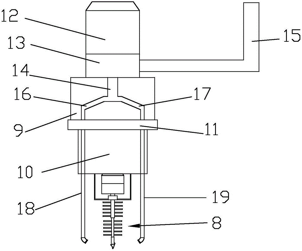 Sludge treatment device and method for park artificial lake