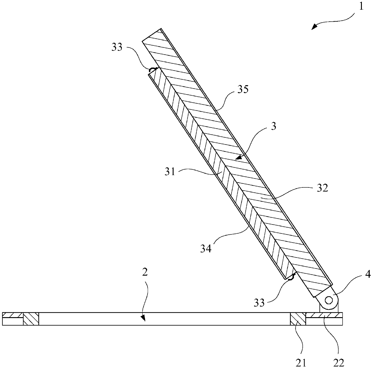 Door integrating functions of shielding and protection