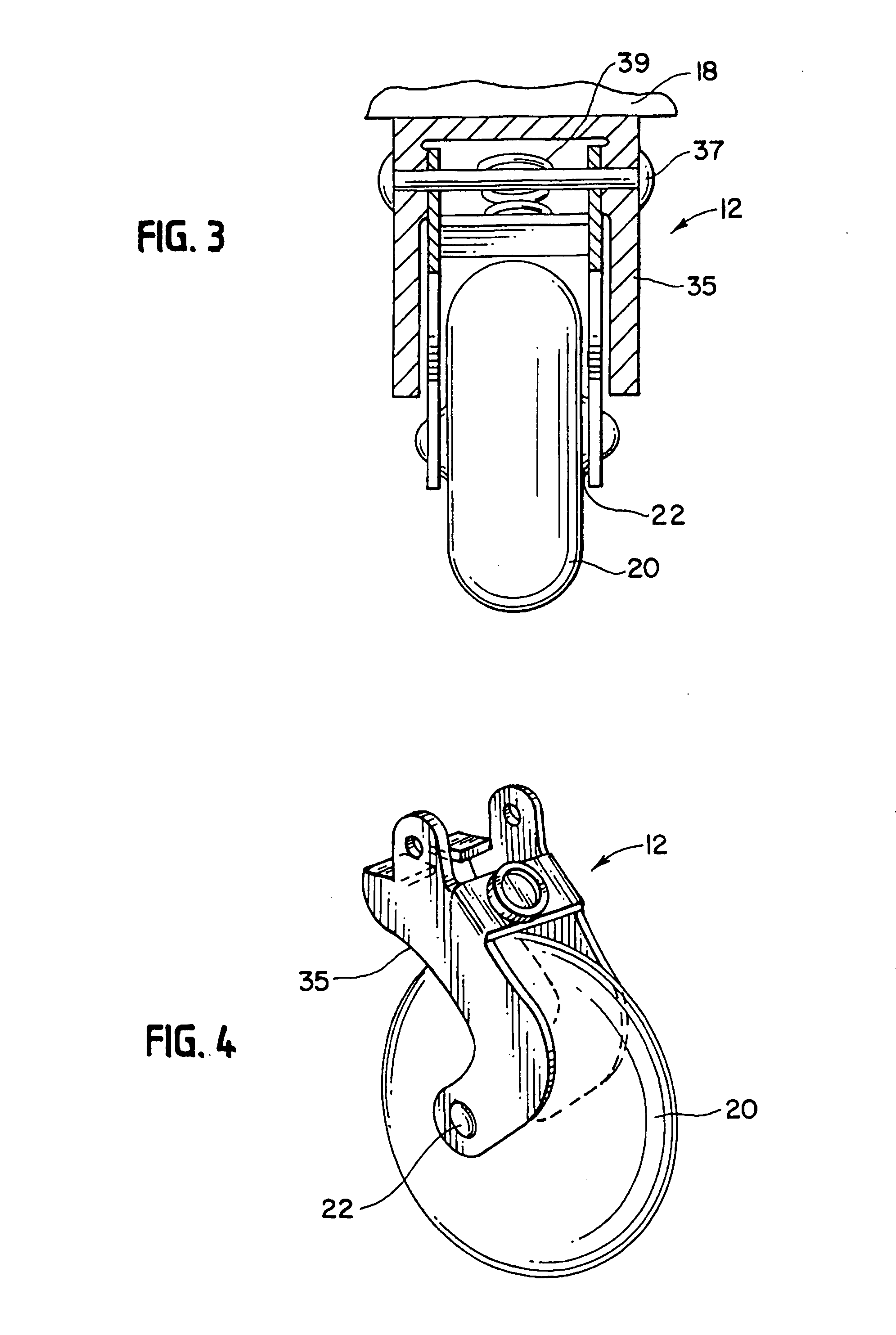 Independent suspension system for in-line skates having rocker arms and adjustable springs