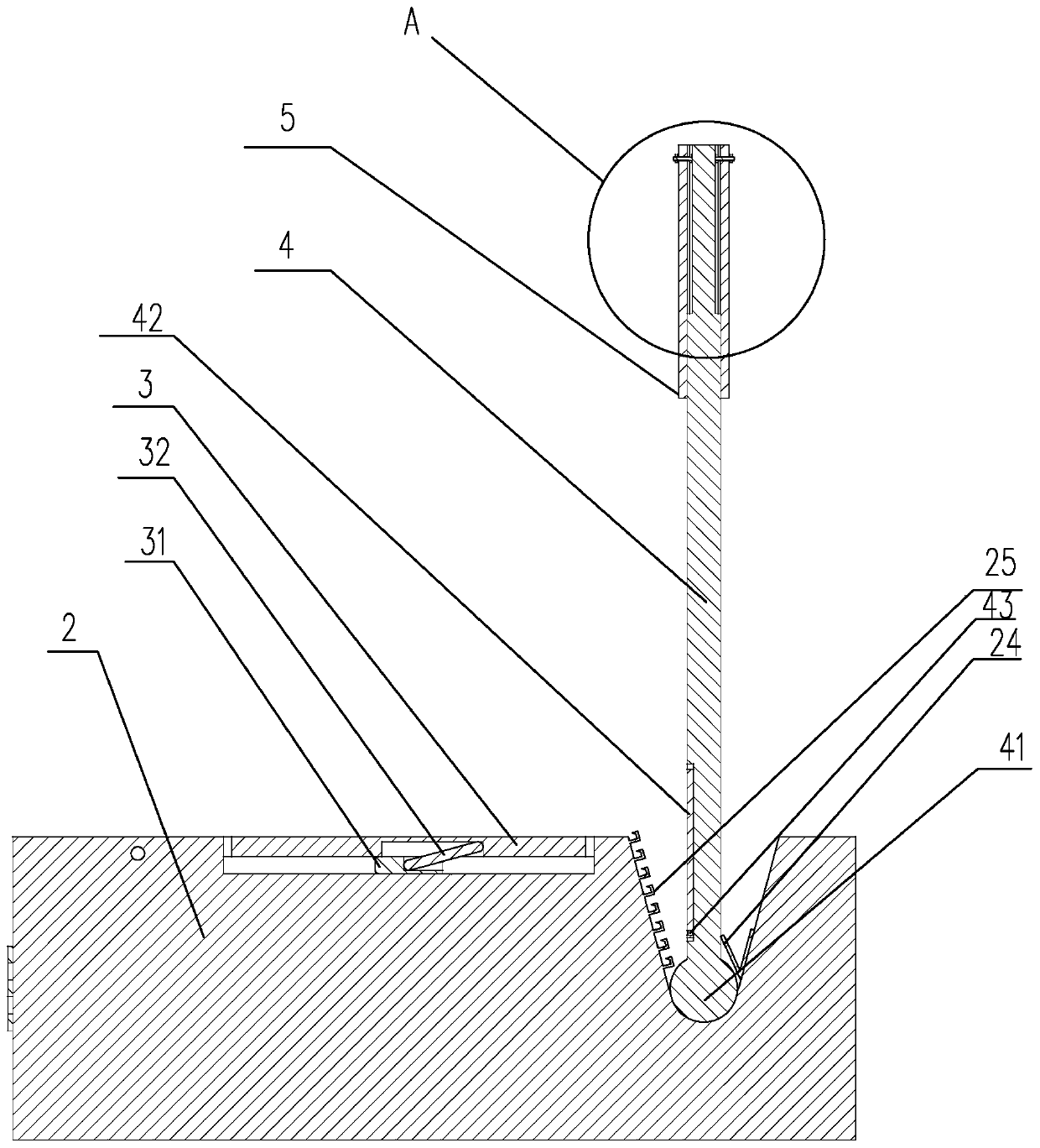 Anesthetic head frame