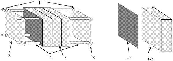 An anti-heat insulation/protection integrated space debris protection structure and its application