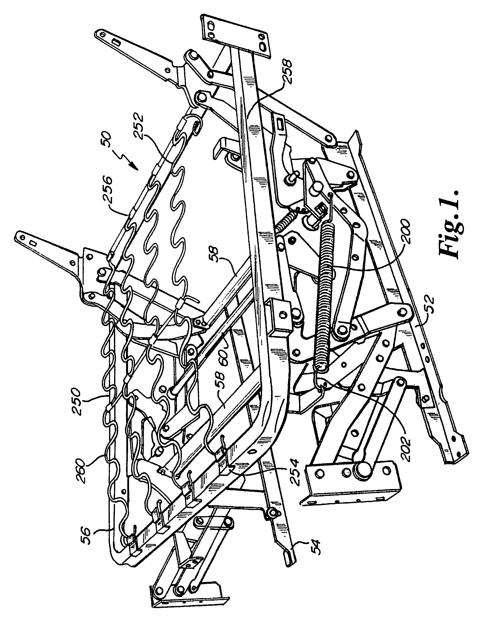 Zero clearance recliner mechanism