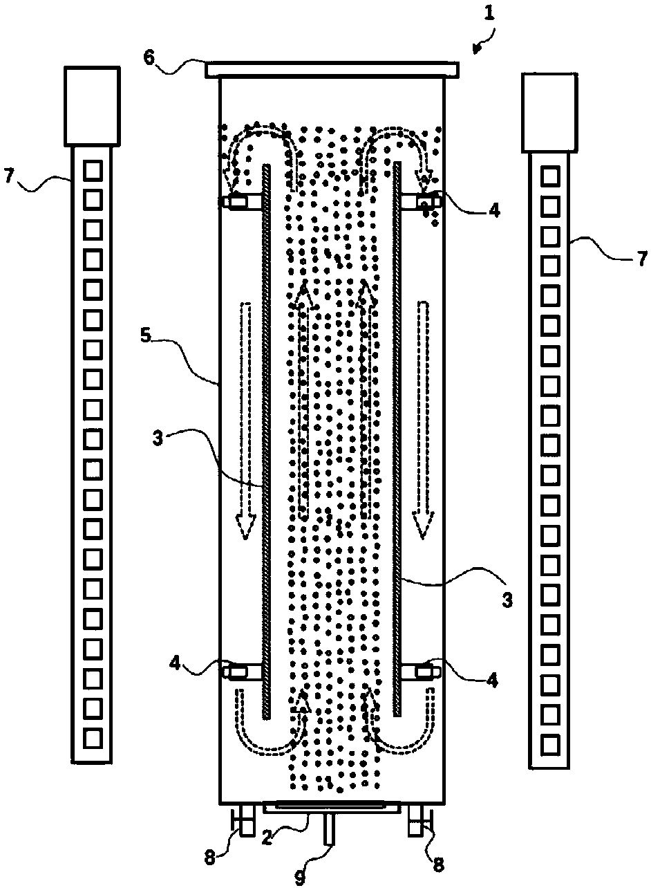 Microbubble photobioreactor for economic microalga cultivation