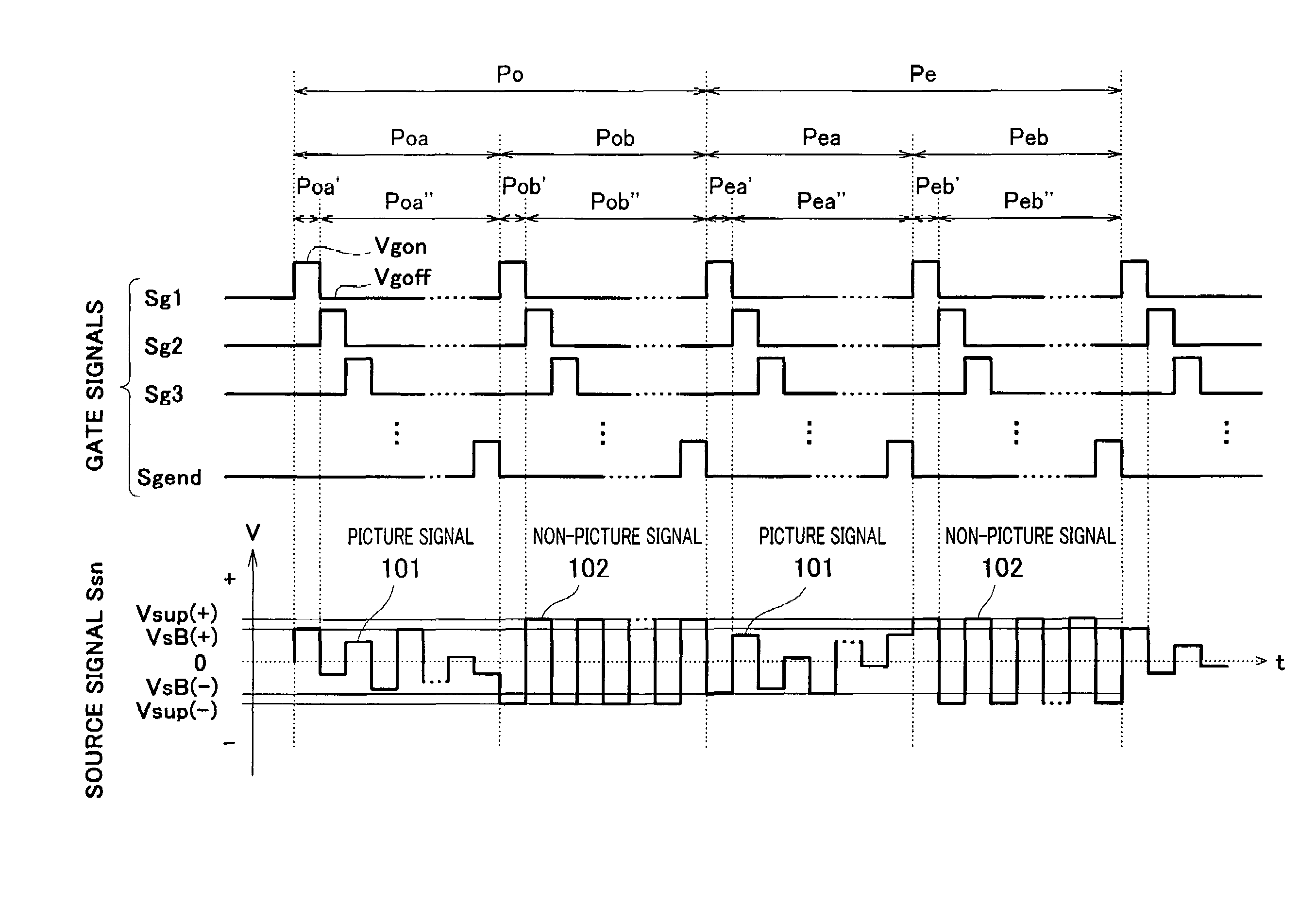 Liquid crystal display element driving method and liquid crystal display using the same