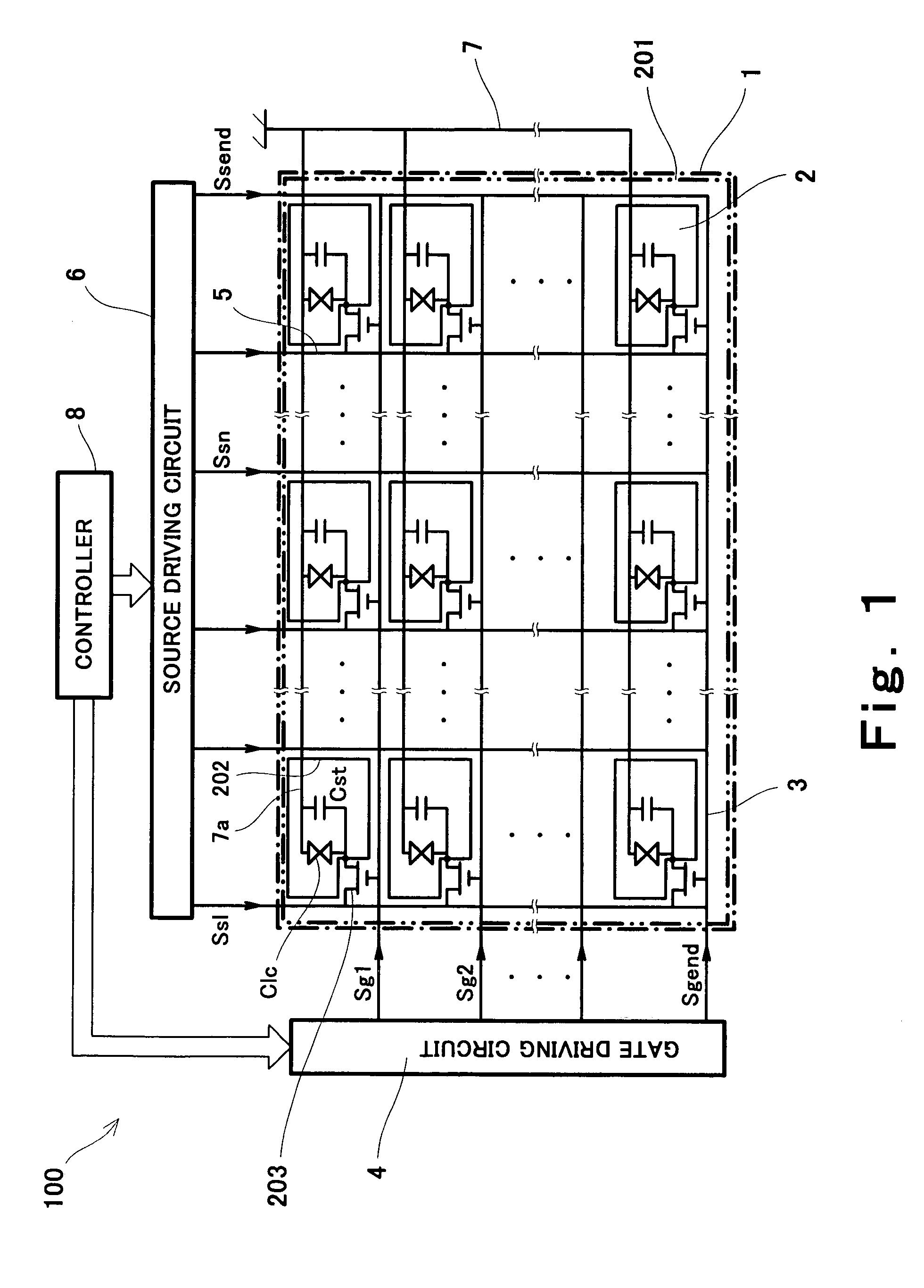 Liquid crystal display element driving method and liquid crystal display using the same